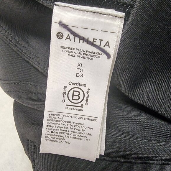 Athleta Delancey Skyline High Rise Leggings Black XL - Picture 5 of 8